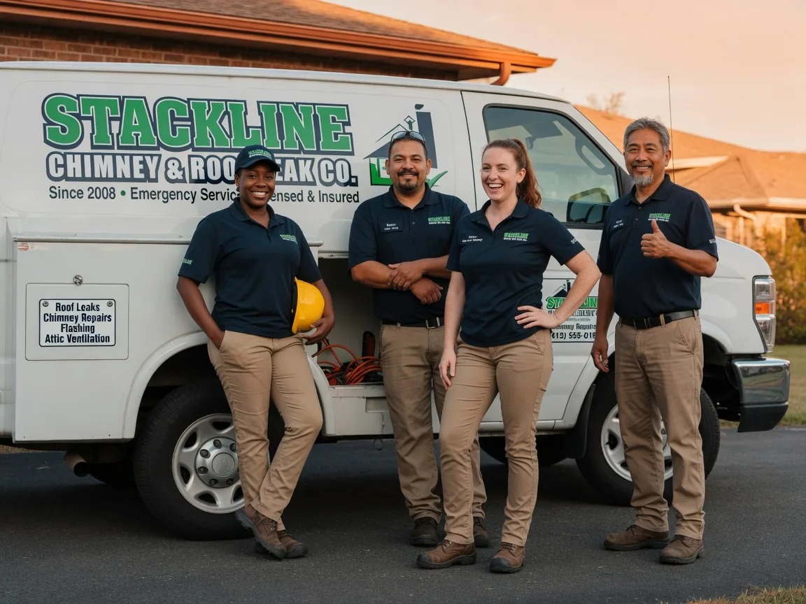 Chimney flashing repair company in Kane, IL